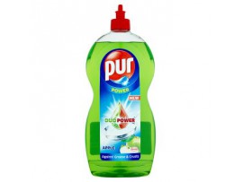 Pur Duo Power Жидкость для мытья посуды (яблоко), 1.35 л